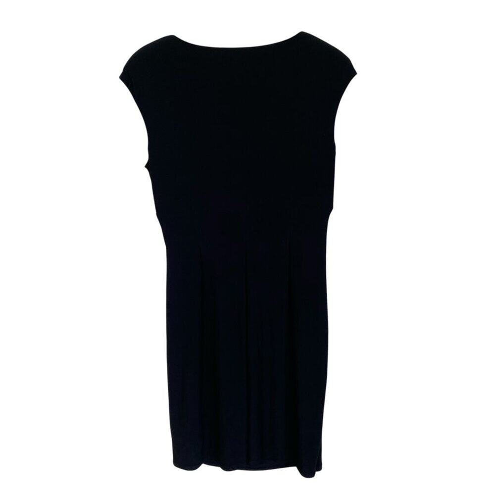 Lauren Ralph Lauren Black Sleeveless Dress - Size 14 - Picture 3 of 6
